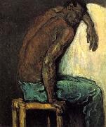 Paul Cezanne Der Afrikaner Scipio Germany oil painting artist